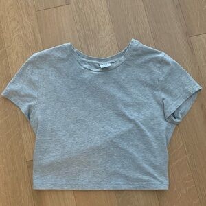 Aritzia TNA Heather Gray Tee